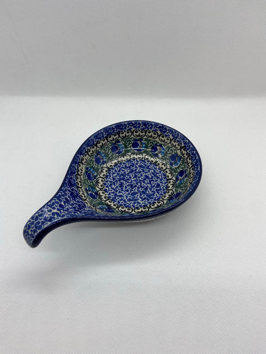 Peacock Feather Spoon/Ladle Rest