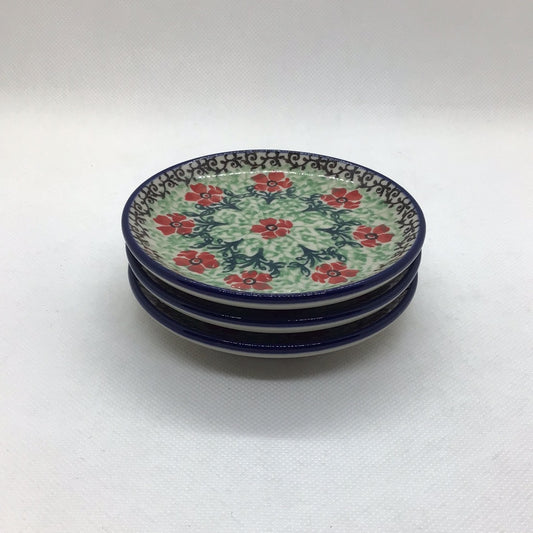Red Daisies Coaster 4"