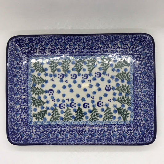 Silent Night Rectangular Platter 9.5"