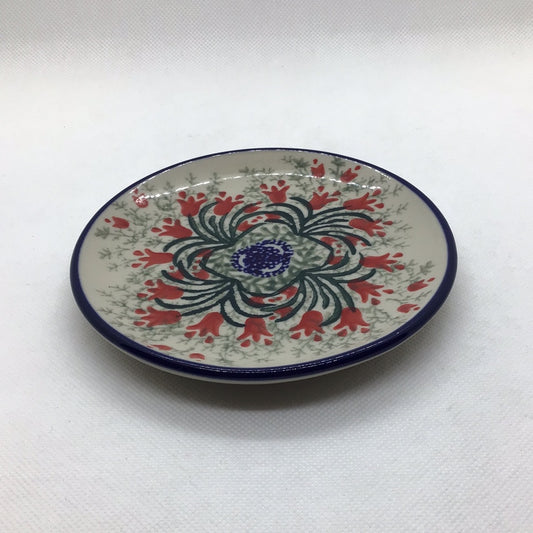 Crimson Bell Bread Plate 5"