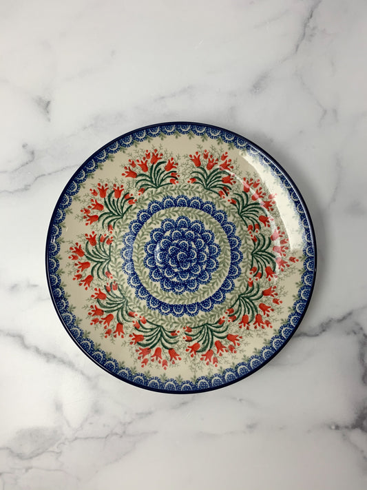 Crimson Bells Dinner Plate 10"