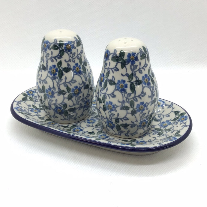 Sapphire Salt & Pepper w/ Tray
