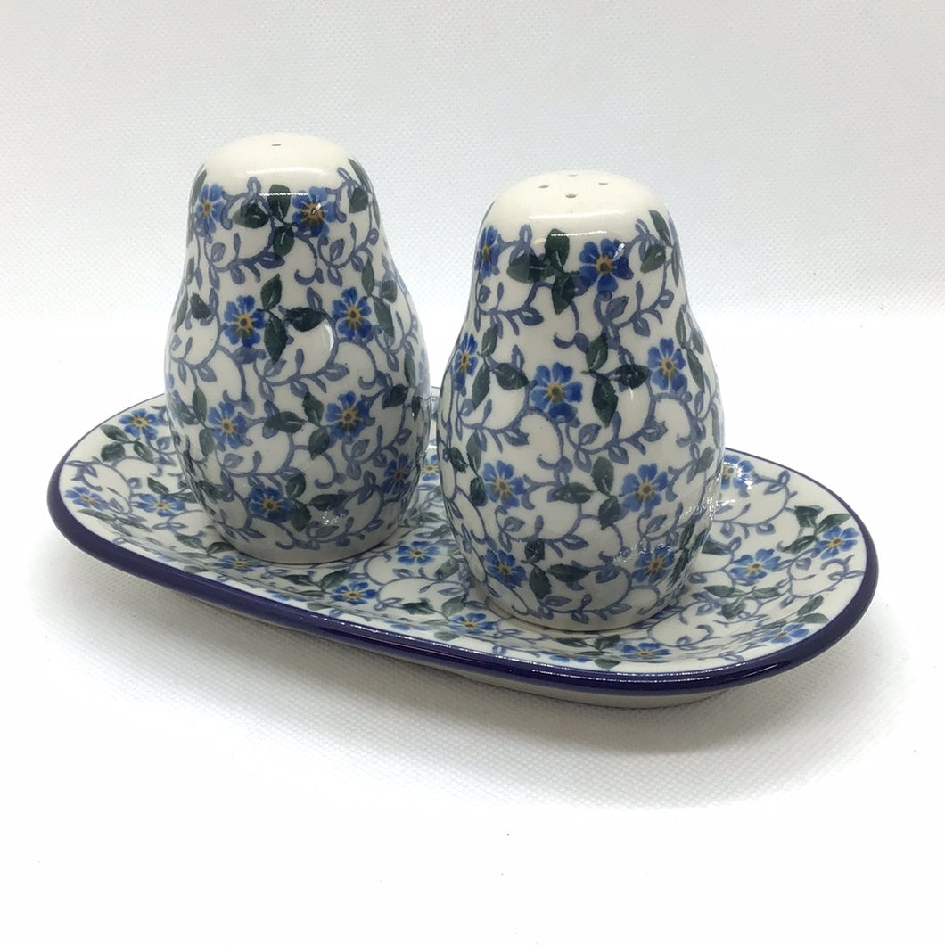 Sapphire Salt & Pepper w/ Tray