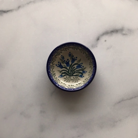 Blue Bells Tiny Round Bowl 3.5"