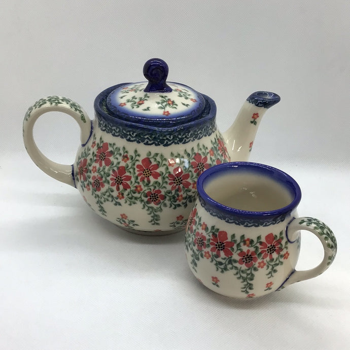 Galia Teapot and Bubble Mug