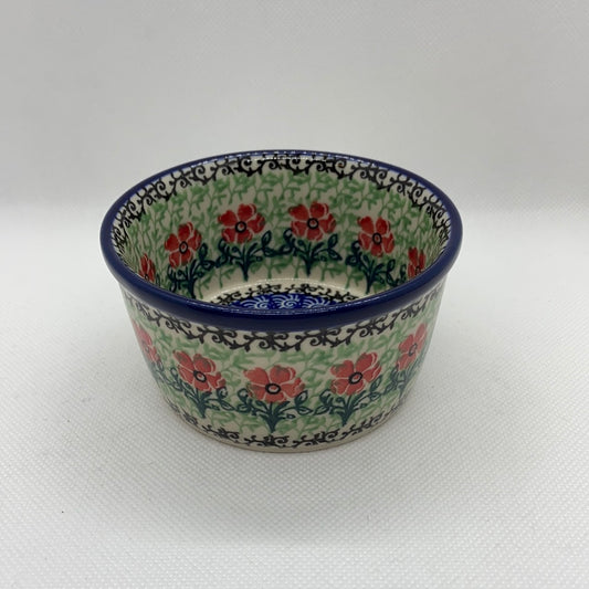 Red Daisies Ramekin