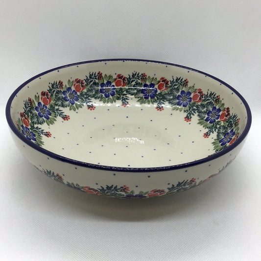 Garden Party Shallow Serving Bowl 9"