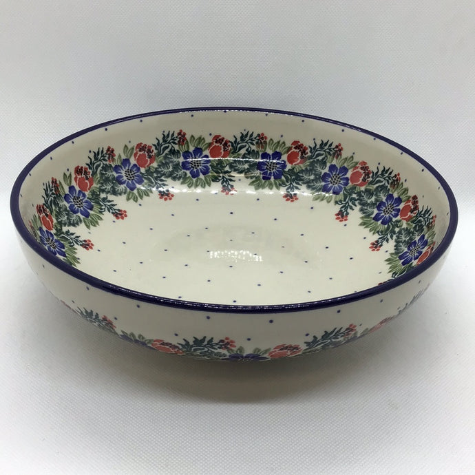 Garden Party Shallow Serving Bowl 9