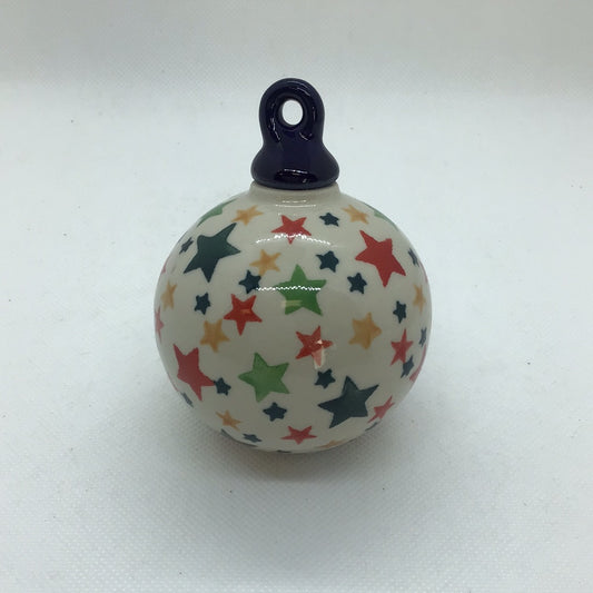 Star of Wonder Round Ornament 2.5"