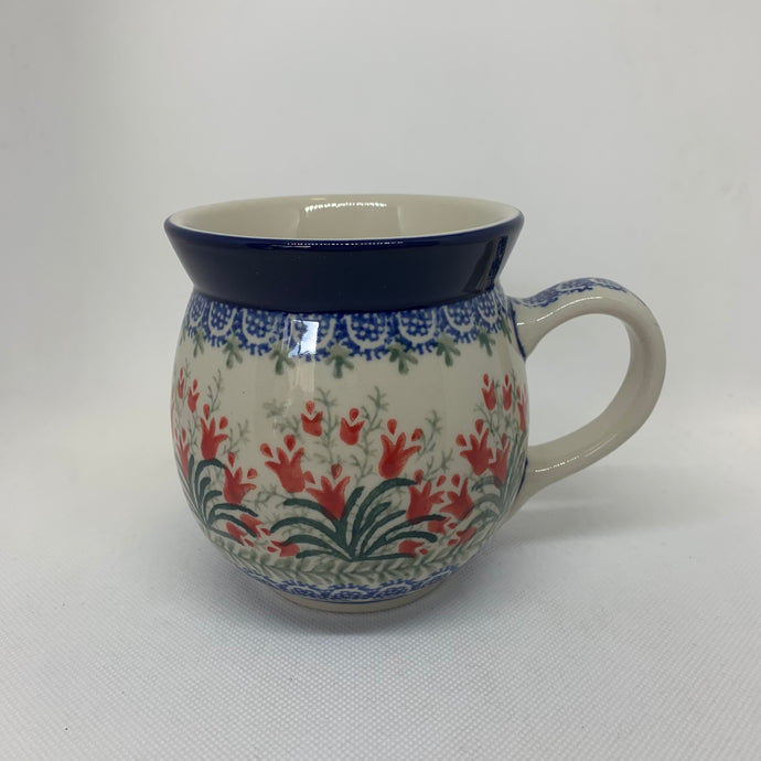 Crimson Bells Bubble Mug 16 oz.