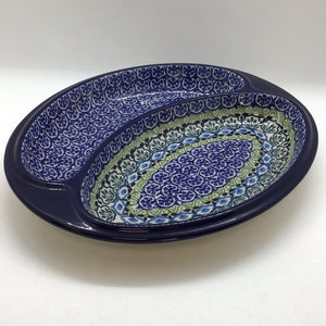 Tranquility Oval Divided Tray