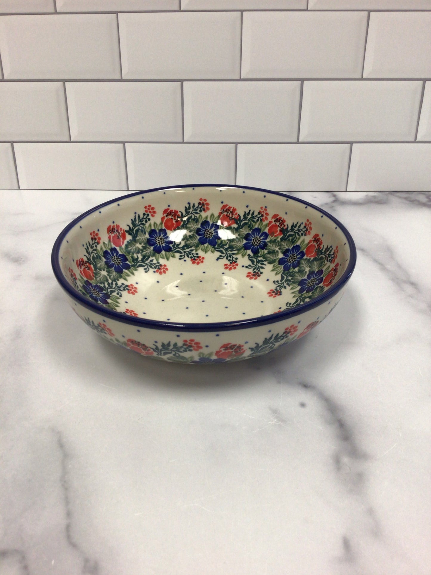 Garden Party Shallow Cereal Bowl 7"
