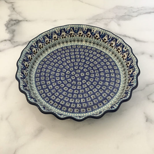 Frozen Fluted Pie Plate 10"