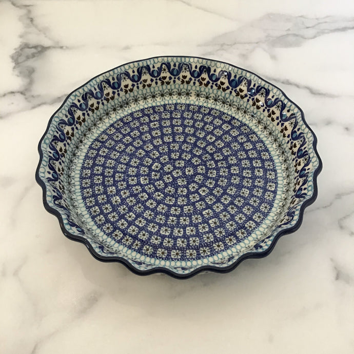 Frozen Fluted Pie Plate 10