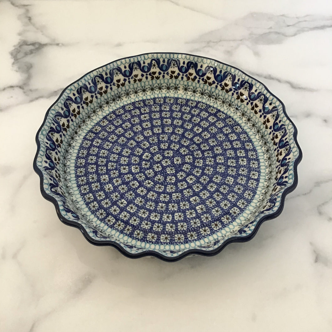Frozen Fluted Pie Plate 10