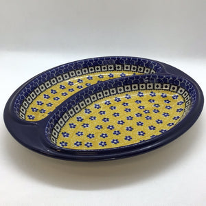 Sunburst Oval Divided Tray
