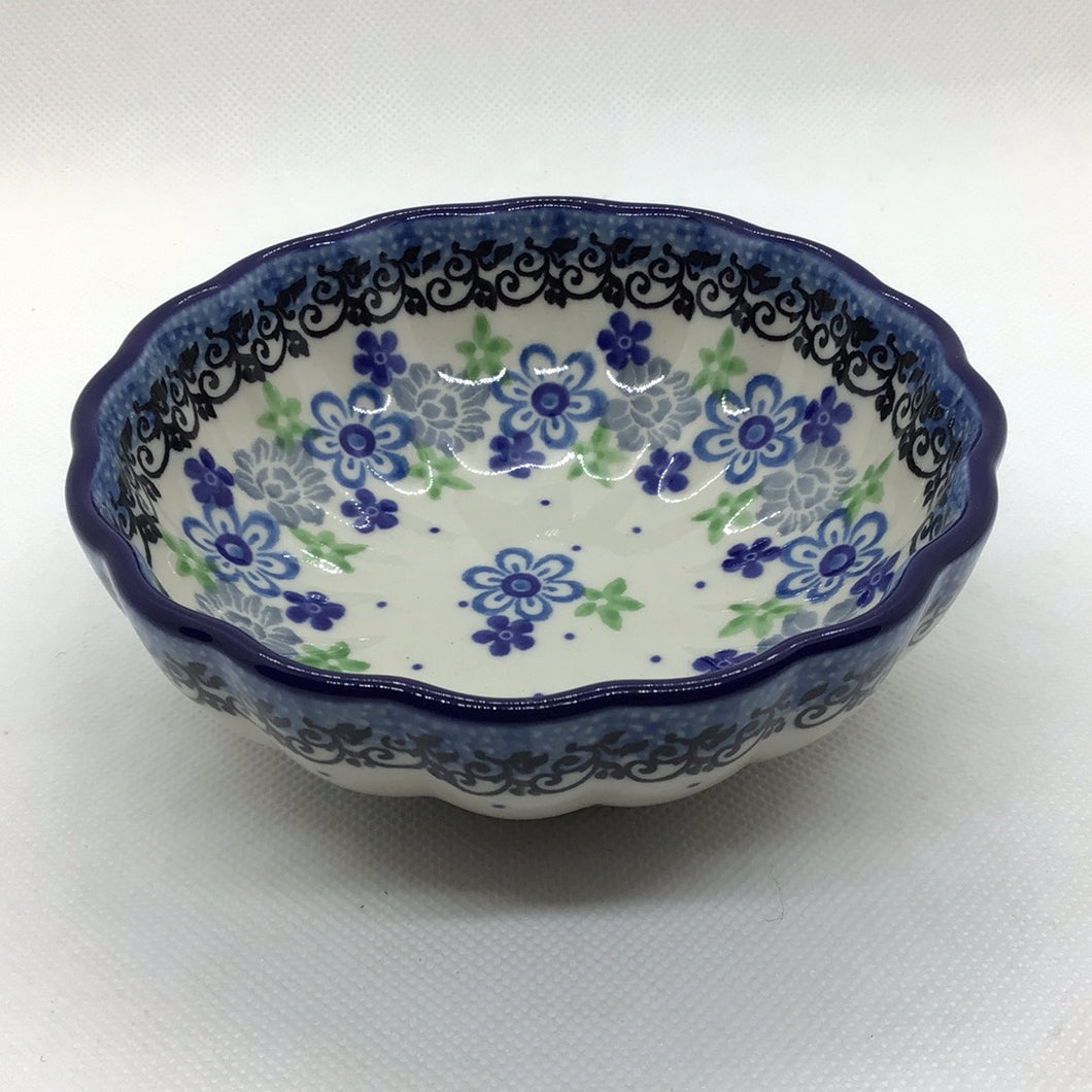 Flower Works Scalloped Bowl 4.5