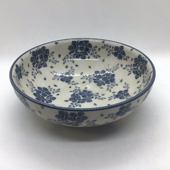 Blue Velvet Shallow Cereal Bowl 7