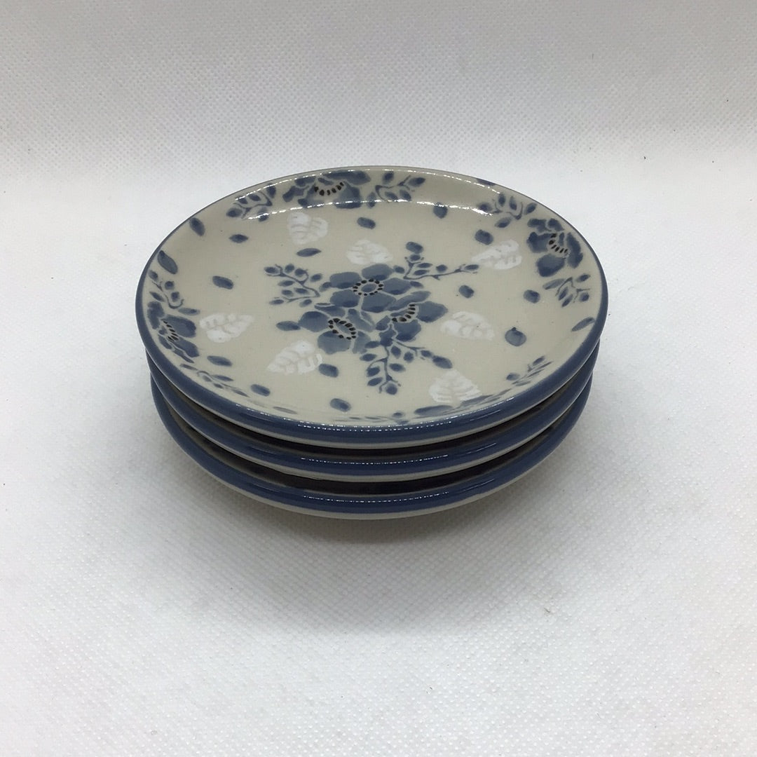 Blue Velvet Coaster 4"
