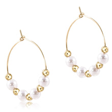 Load image into Gallery viewer, ENewton Beaded Grateful Bliss Gemstone Hoop Collection 1.25&quot;