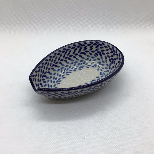 Blue Wreath Spoon Rest
