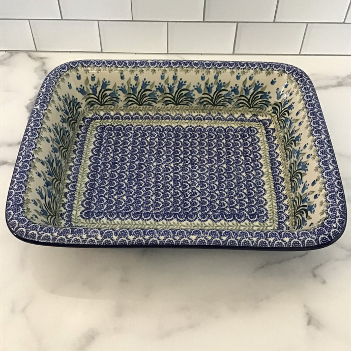Blue Bells Lasagna Baker