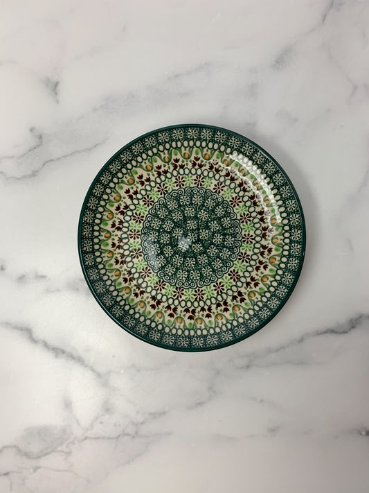 Green Ribbon Salad Plate