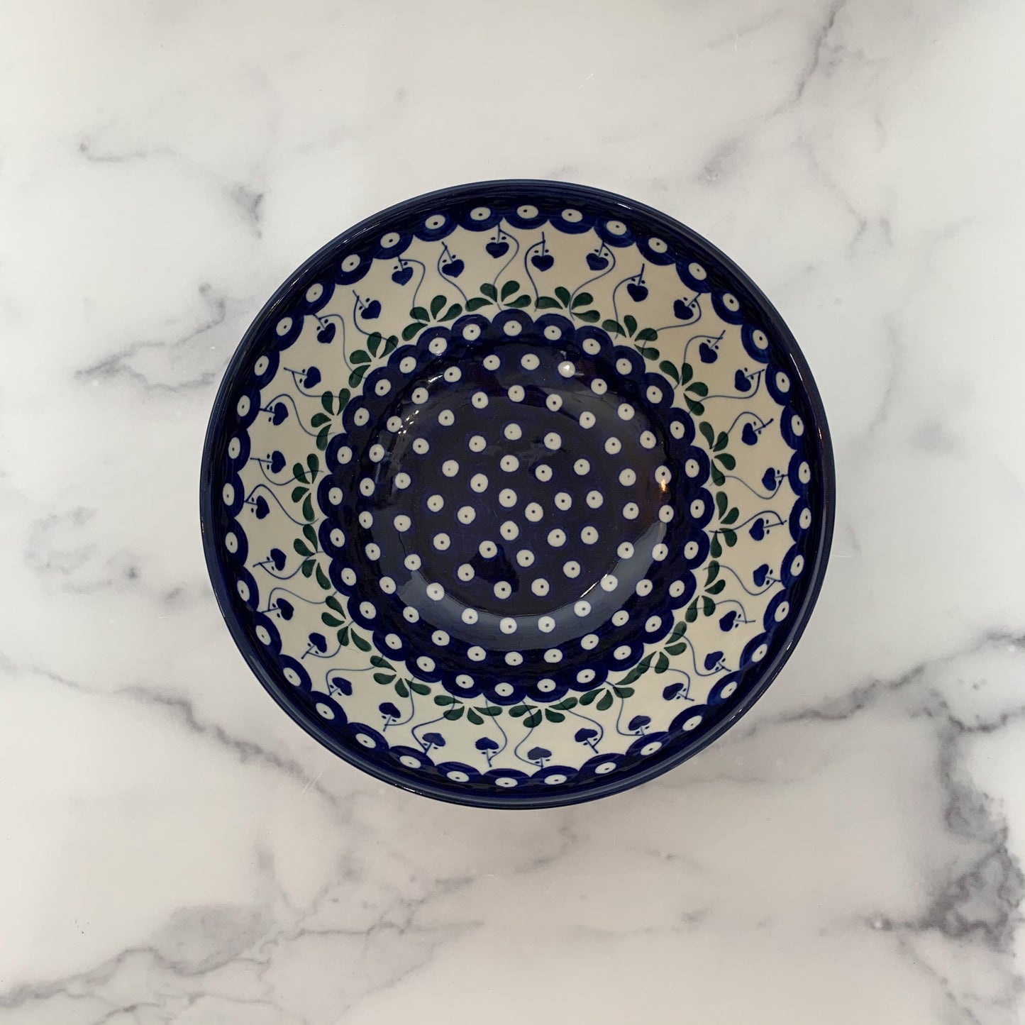 Bleeding Heart Nesting Bowl 9"
