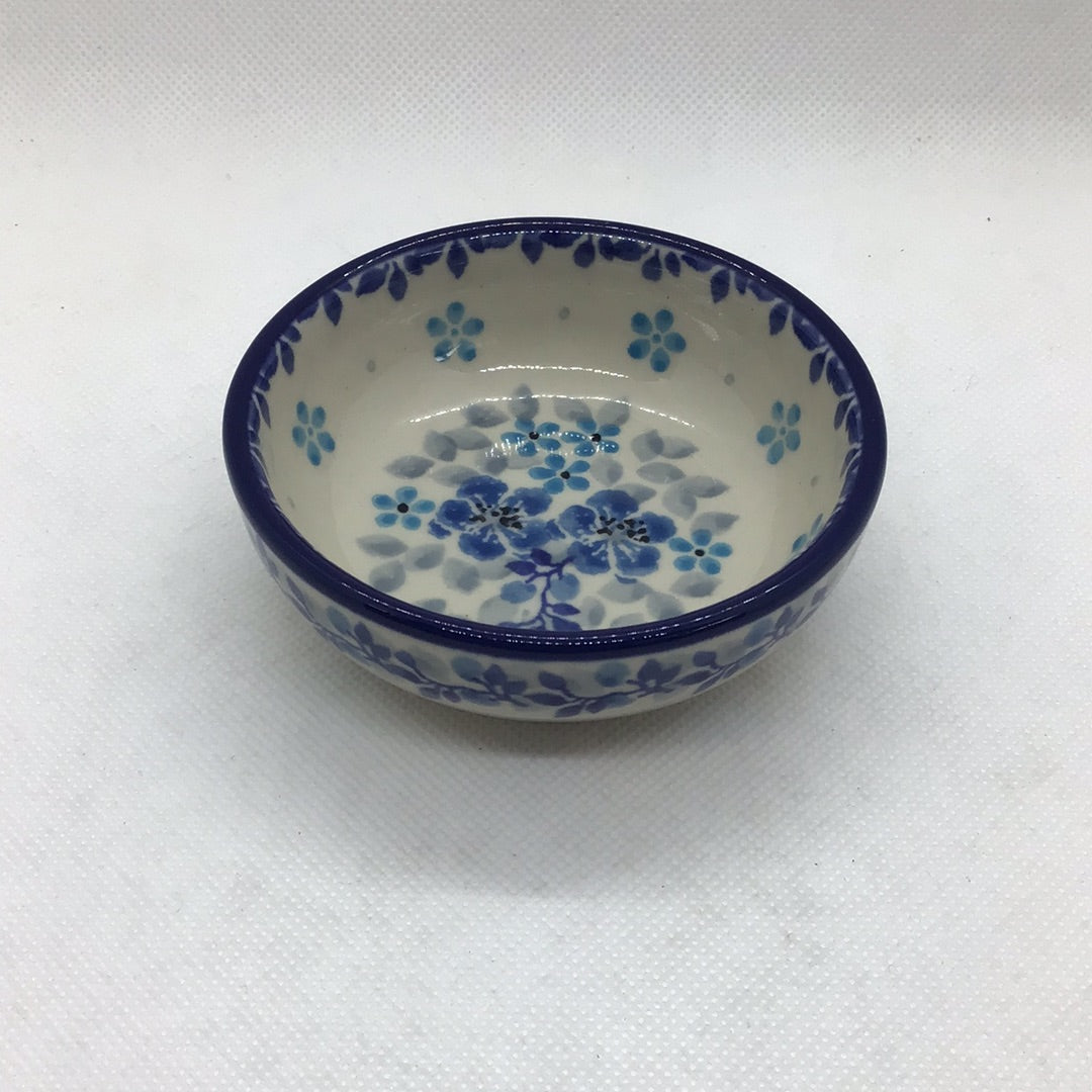 Blue Flax Tiny Round Bowl 3.5"