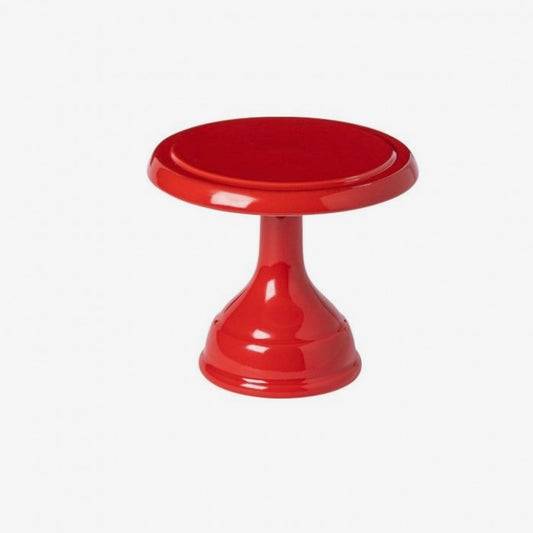 Cook + Host Cake Plate 6" RED