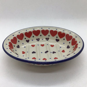 Red/Purple Hearts Soap Dish