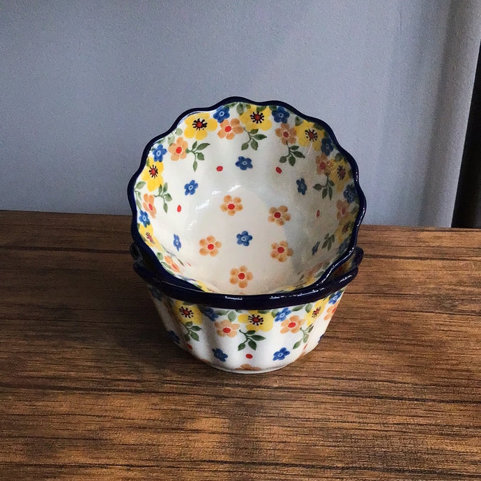 Sunshine Small Fluted Bowl