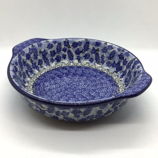 Fern Round Baker w/Grips 8"