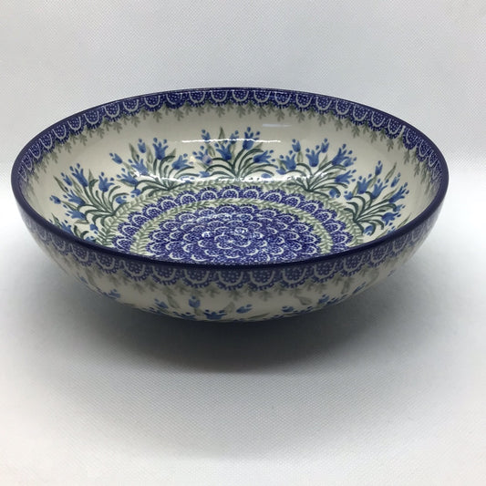 Blue Bells Shallow Serving Bowl 9"