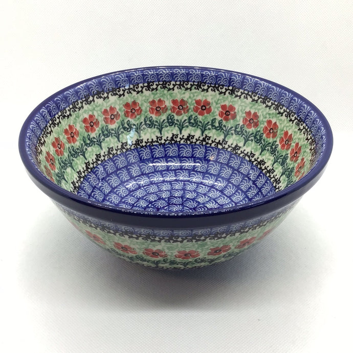 Red Daisies Nesting Bowl 8