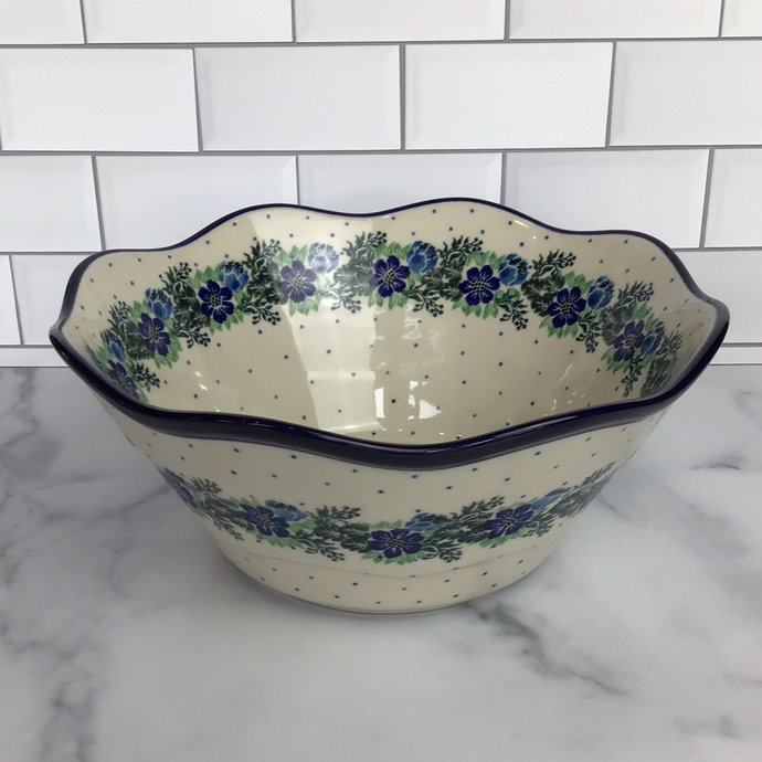 Spring Meadow Wavy Edge Bowl 10
