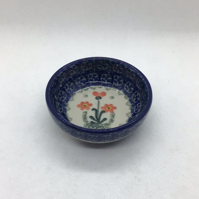 Red Poppies Tiny Round Bowl 3.5